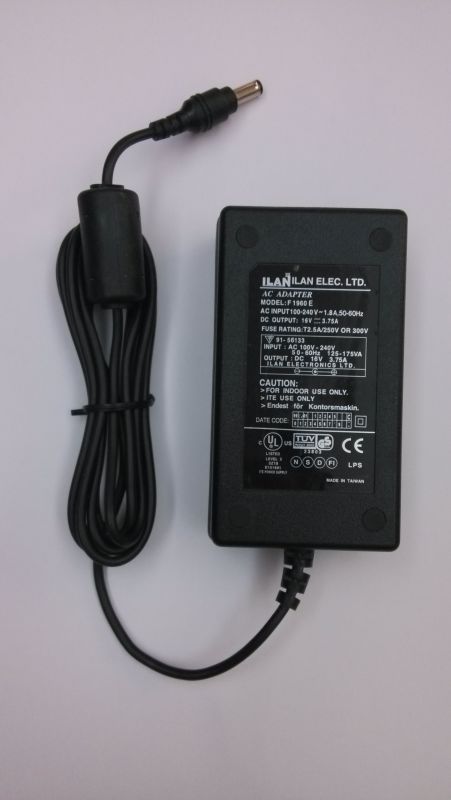 New ILAN ELEC.LTD F1906E power adapter supply 16V 3.75A